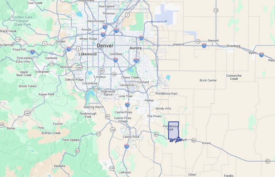 Elizabeth map