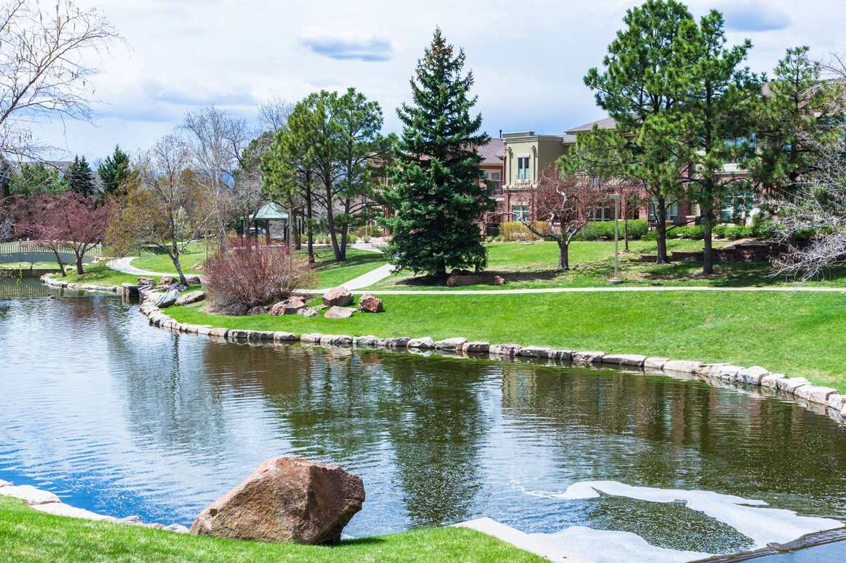 Centennial community pond and park