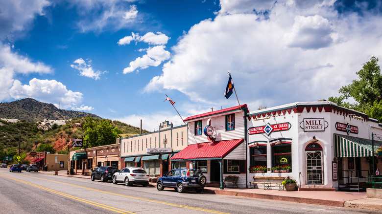 Morrison Colorado downtown Mill Street