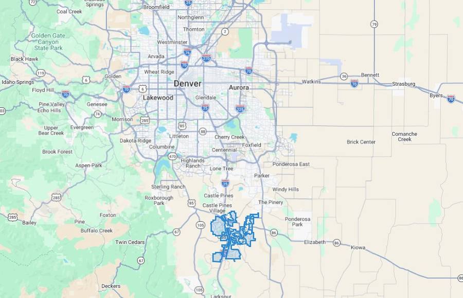 Castle Rock map