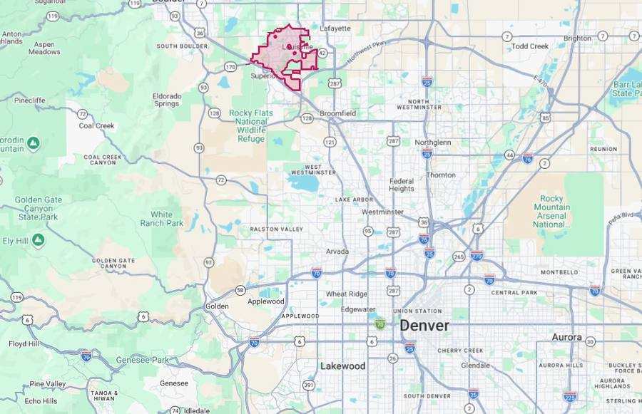 Louisville map