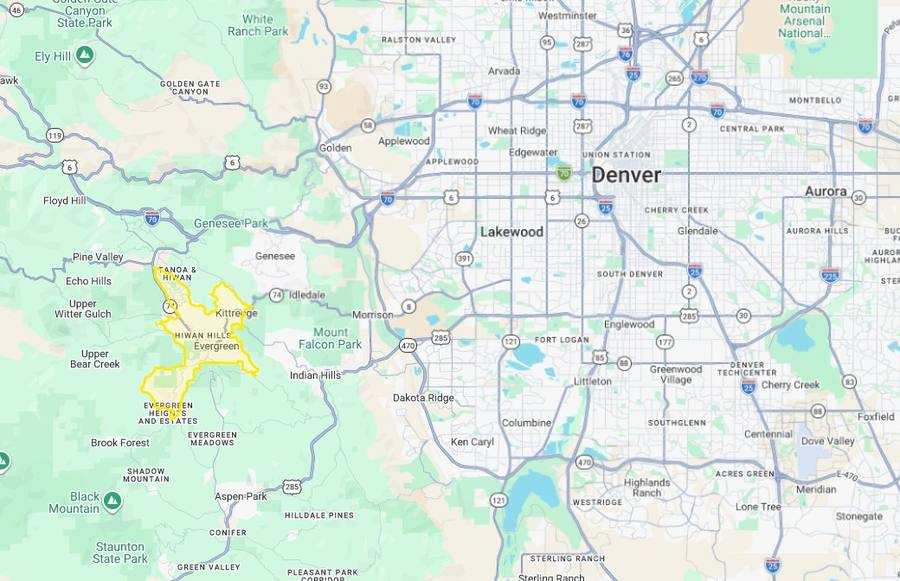 Evergreen map