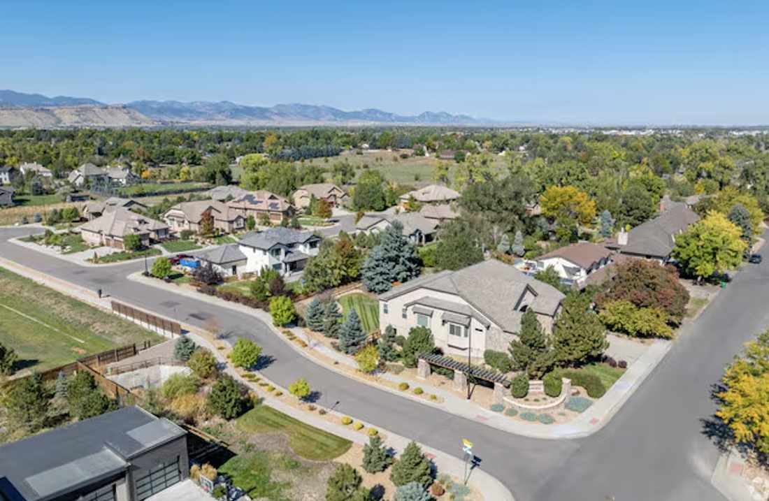Wheat Ridge golf course and Lakewood reservoir